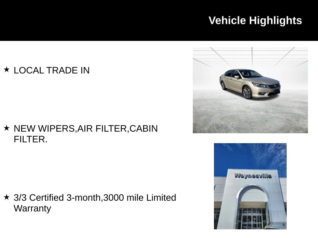 Used 2015 Honda Accord Sport image 2