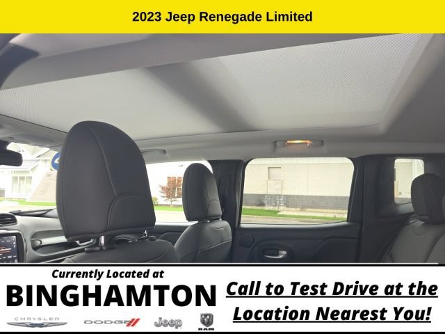 Used 2023 Jeep Renegade Limited w/ Sun/Sound Group AWD/4WD image 9