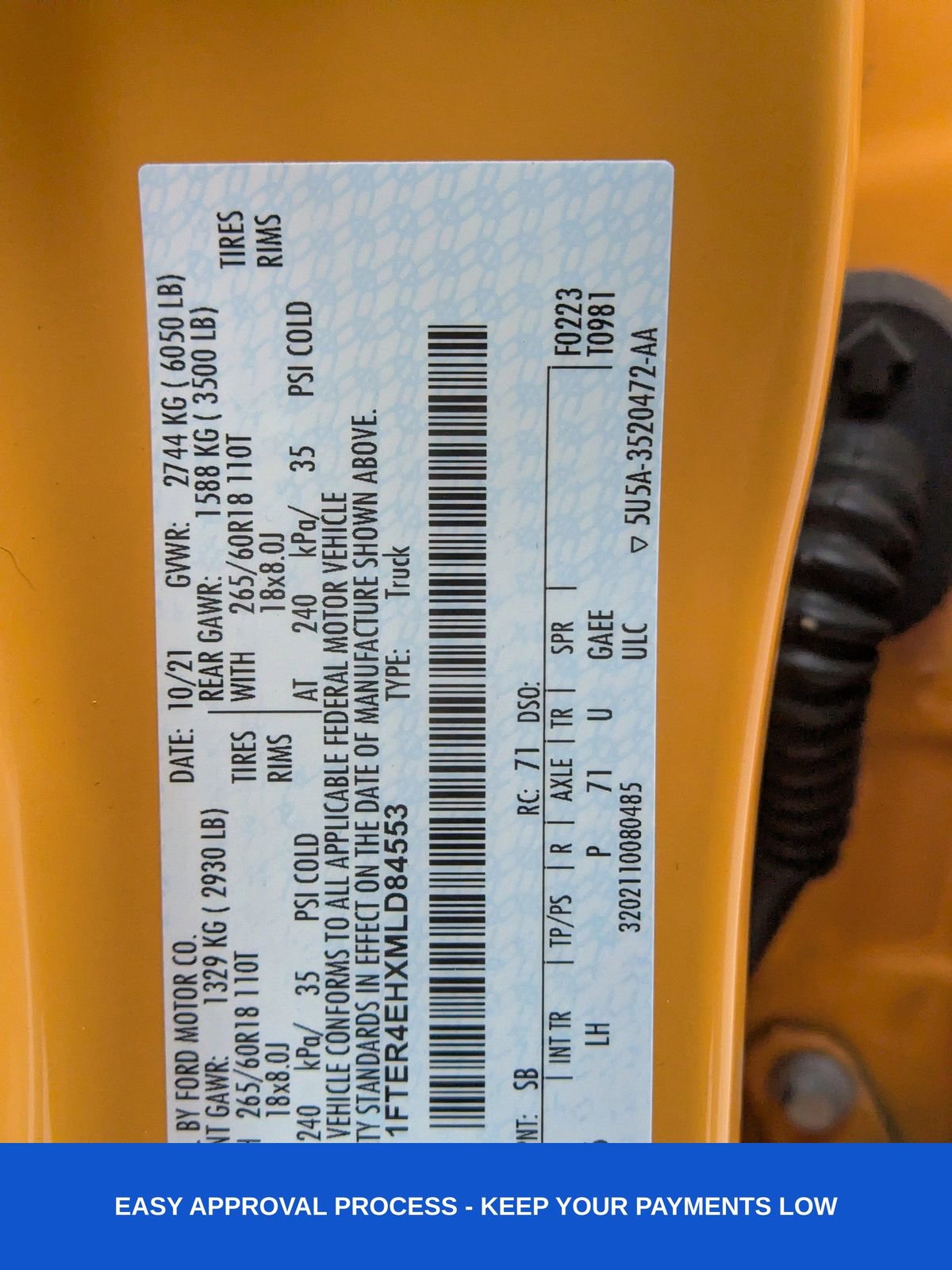 Used 2021 Ford Ranger XLT w/ Equipment Group 302A High image 22