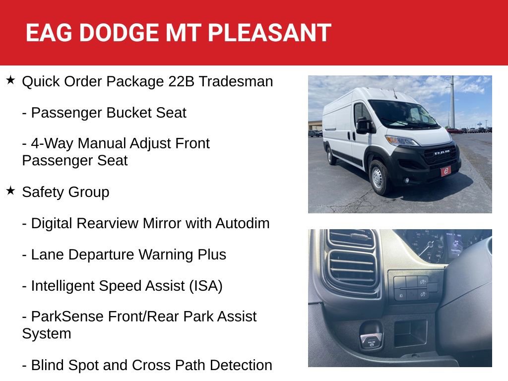 New 2026 RAM ProMaster 2500 FWD image 4