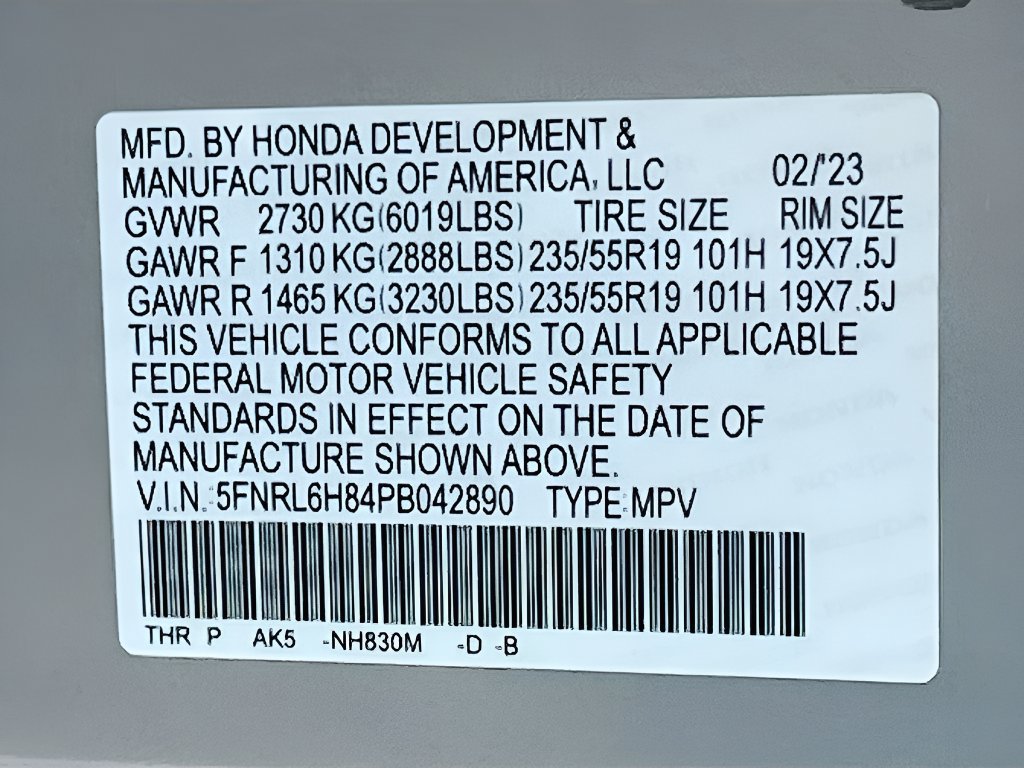 Used 2023 Honda Odyssey Touring image 35