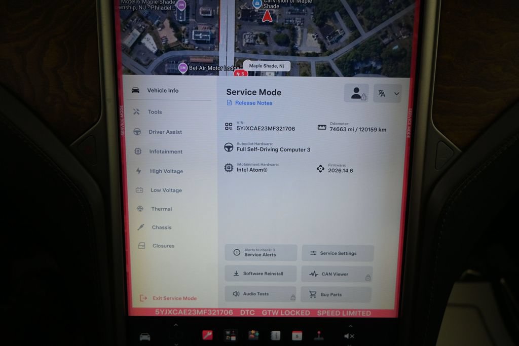 Used 2021 Tesla Model X Long Range AWD/4WD image 19