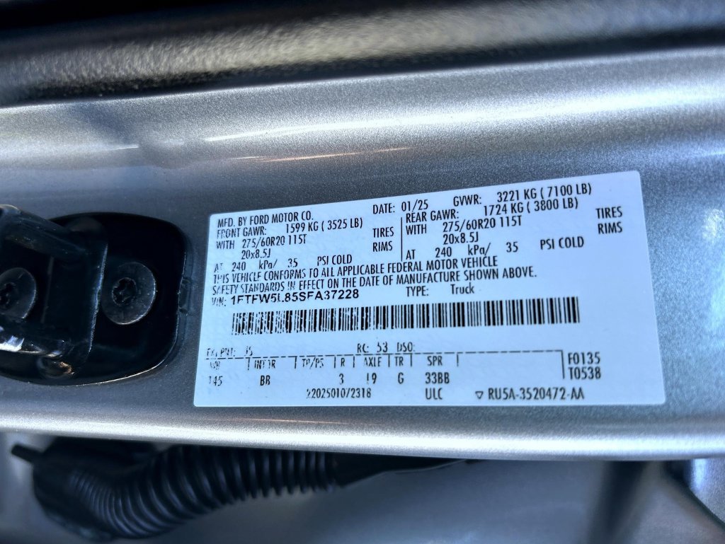Used 2025 Ford F150 Lariat w/ Equipment Group 501A Mid AWD/4WD image 28