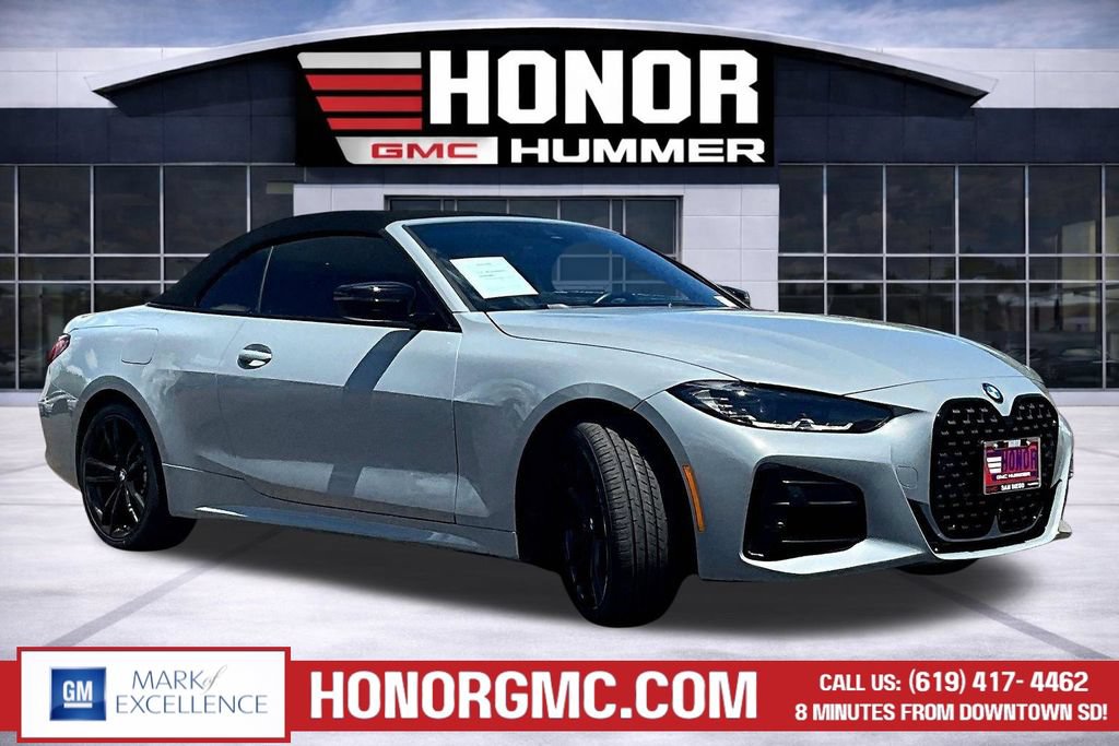 Used 2024 BMW 440i xDrive Convertible w/ Premium Package
