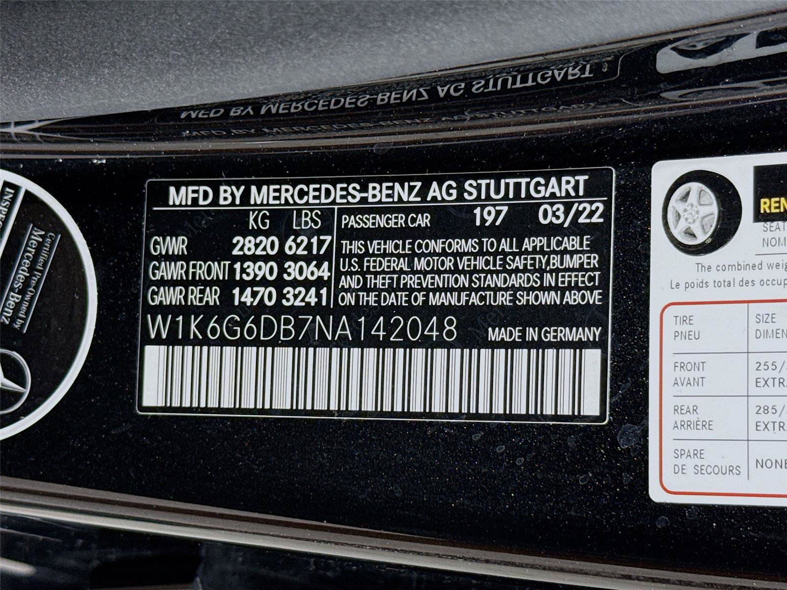 Used 2022 Mercedes-Benz S 500 4MATIC w/ AMG Line Package image 41