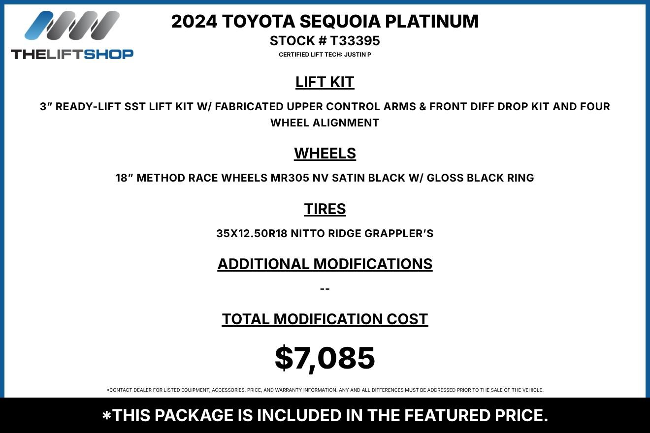 Used 2024 Toyota Sequoia Platinum AWD/4WD image 2