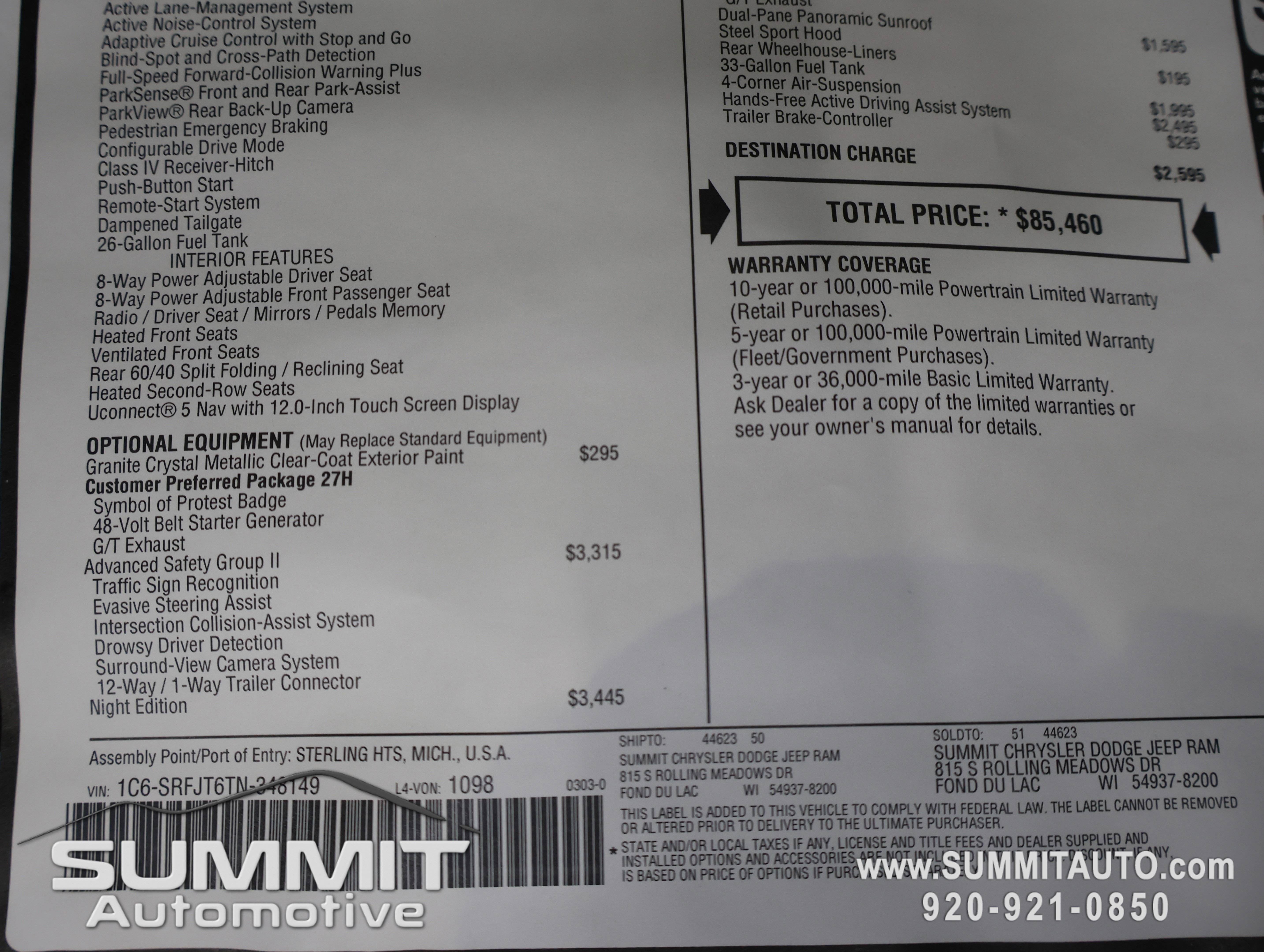 New 2026 RAM 1500 Laramie w/ Night Edition image 44