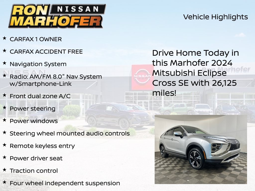 Used 2024 Mitsubishi Eclipse Cross SE AWD/4WD image 13