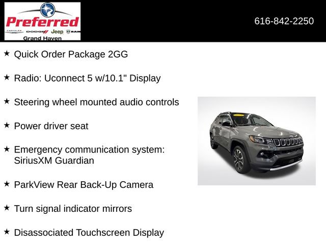 Used 2022 Jeep Compass Limited image 6