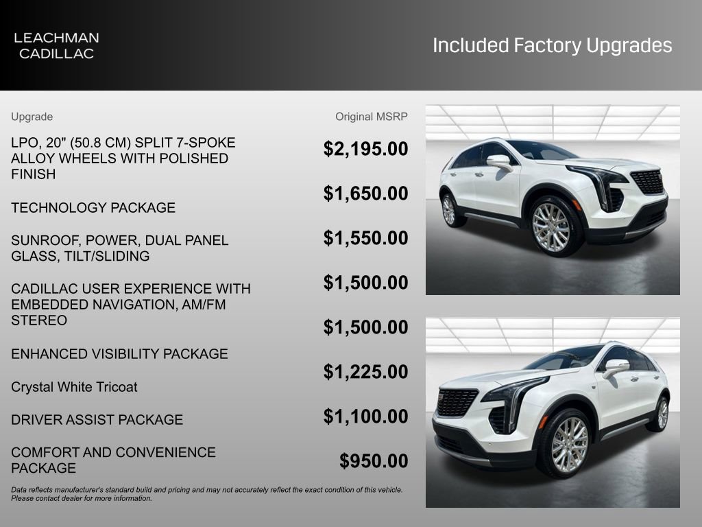 Certified 2023 Cadillac XT4 Premium Luxury w/ Technology Package image 11