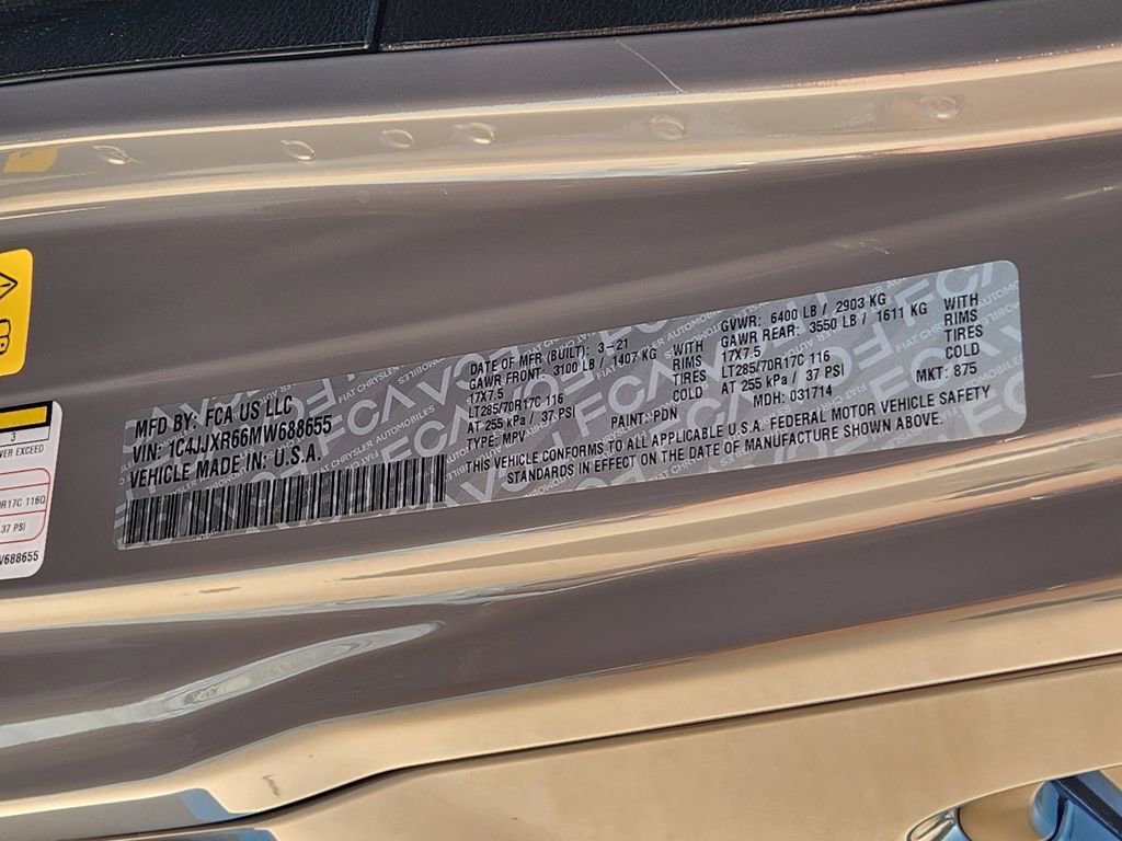 Used 2021 Jeep Wrangler Unlimited Rubicon 4xe w/ Cold Weather Group image 38