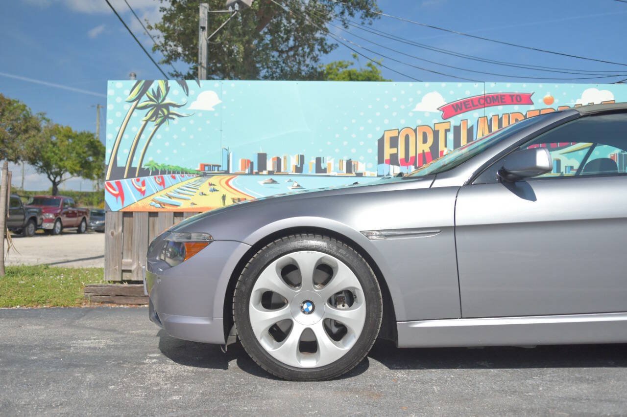 Used 2005 BMW 645Ci Convertible RWD image 12