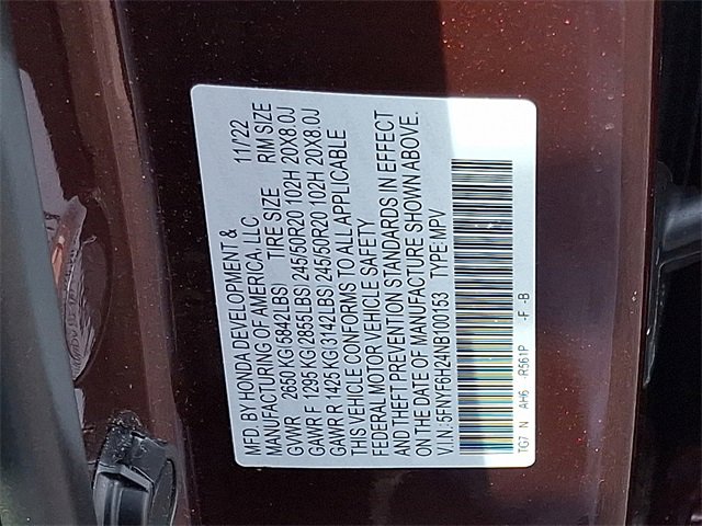 Used 2022 Honda Pilot Special Edition image 26