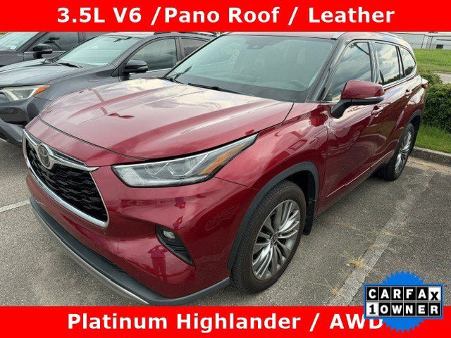 Used 2020 Toyota Highlander Platinum AWD/4WD image 1
