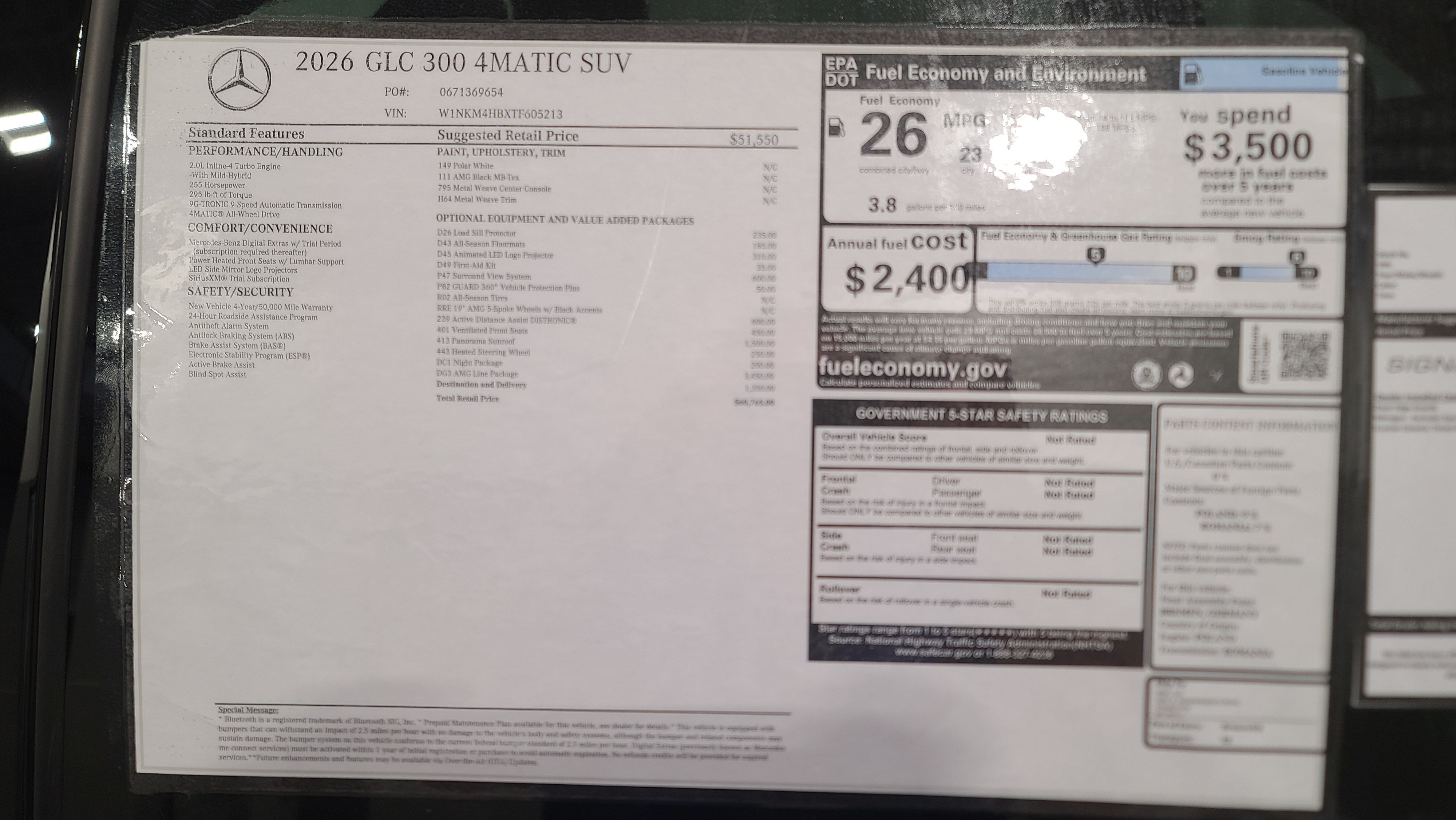 New 2026 Mercedes-Benz GLC 300 4MATIC image 29