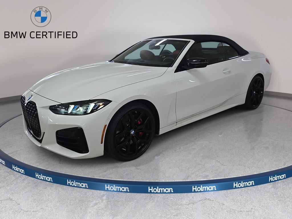 Certified 2025 BMW 430i Convertible w/ M Sport Package RWD image 1