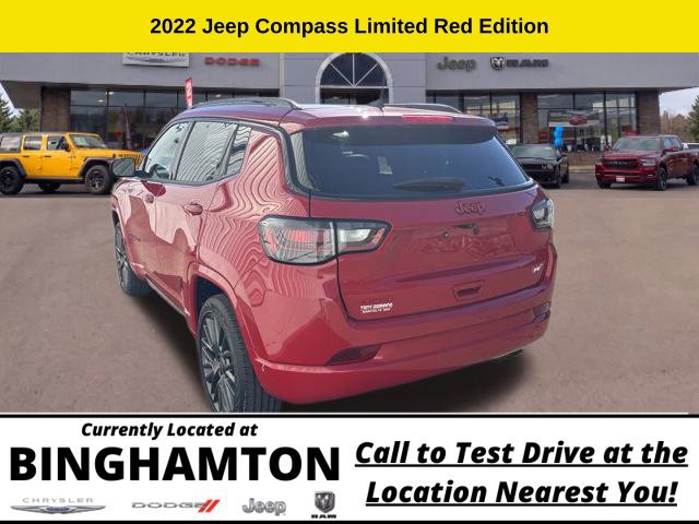Used 2022 Jeep Compass Limited w/ (RED) Package AWD/4WD image 4