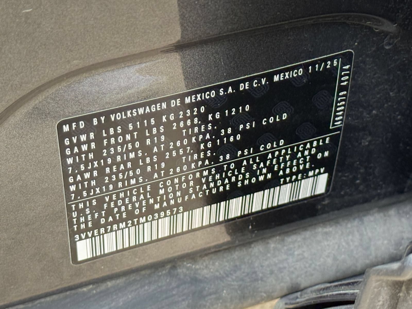Used 2026 Volkswagen Tiguan SE AWD/4WD image 29