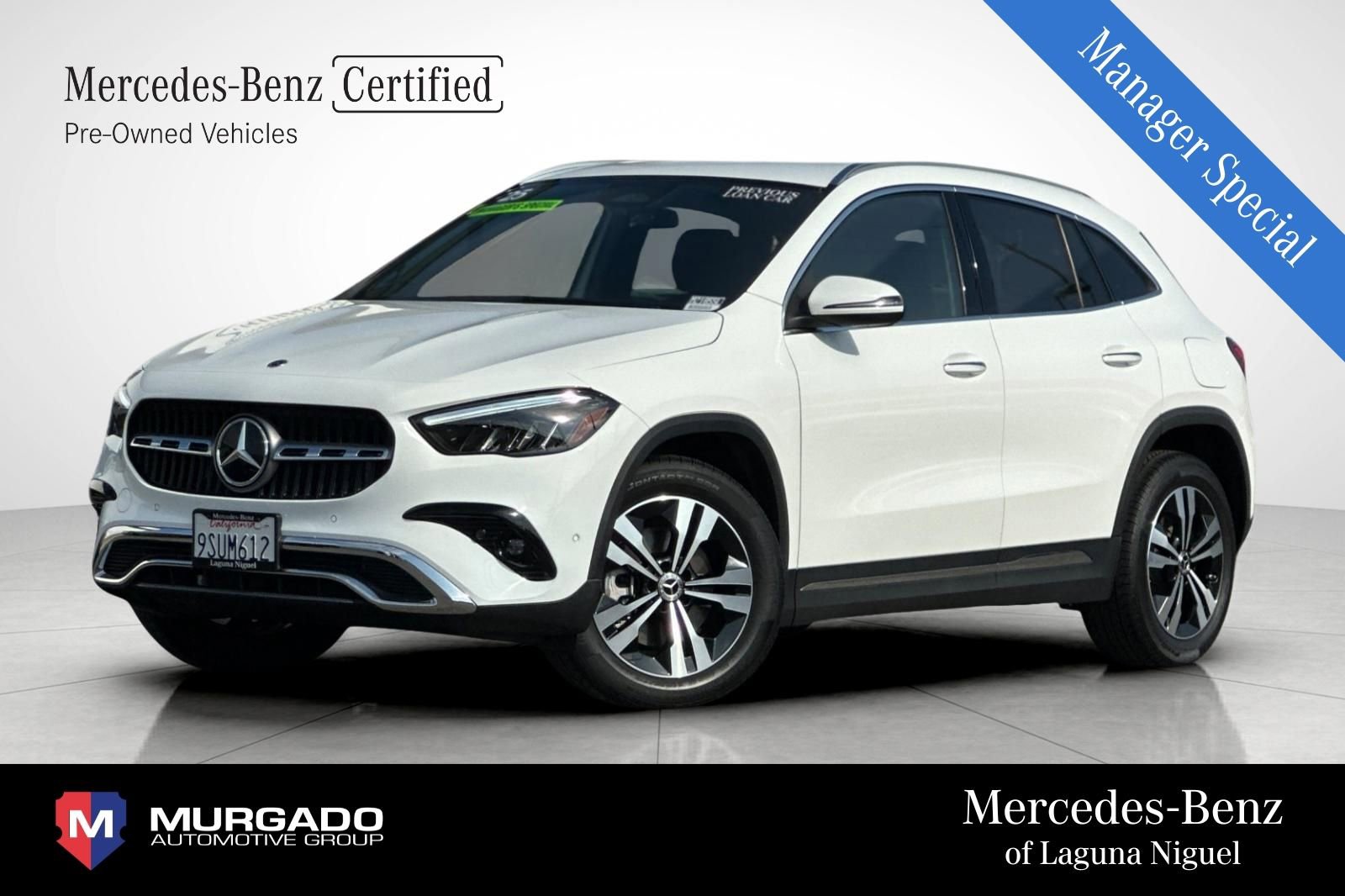 Certified 2025 Mercedes-Benz GLA 250