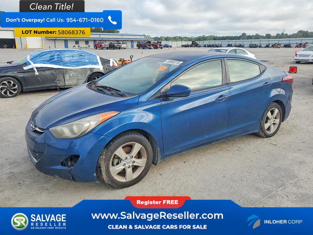 Used 2013 Hyundai Elantra GLS w/ Preferred Pkg FWD image 1