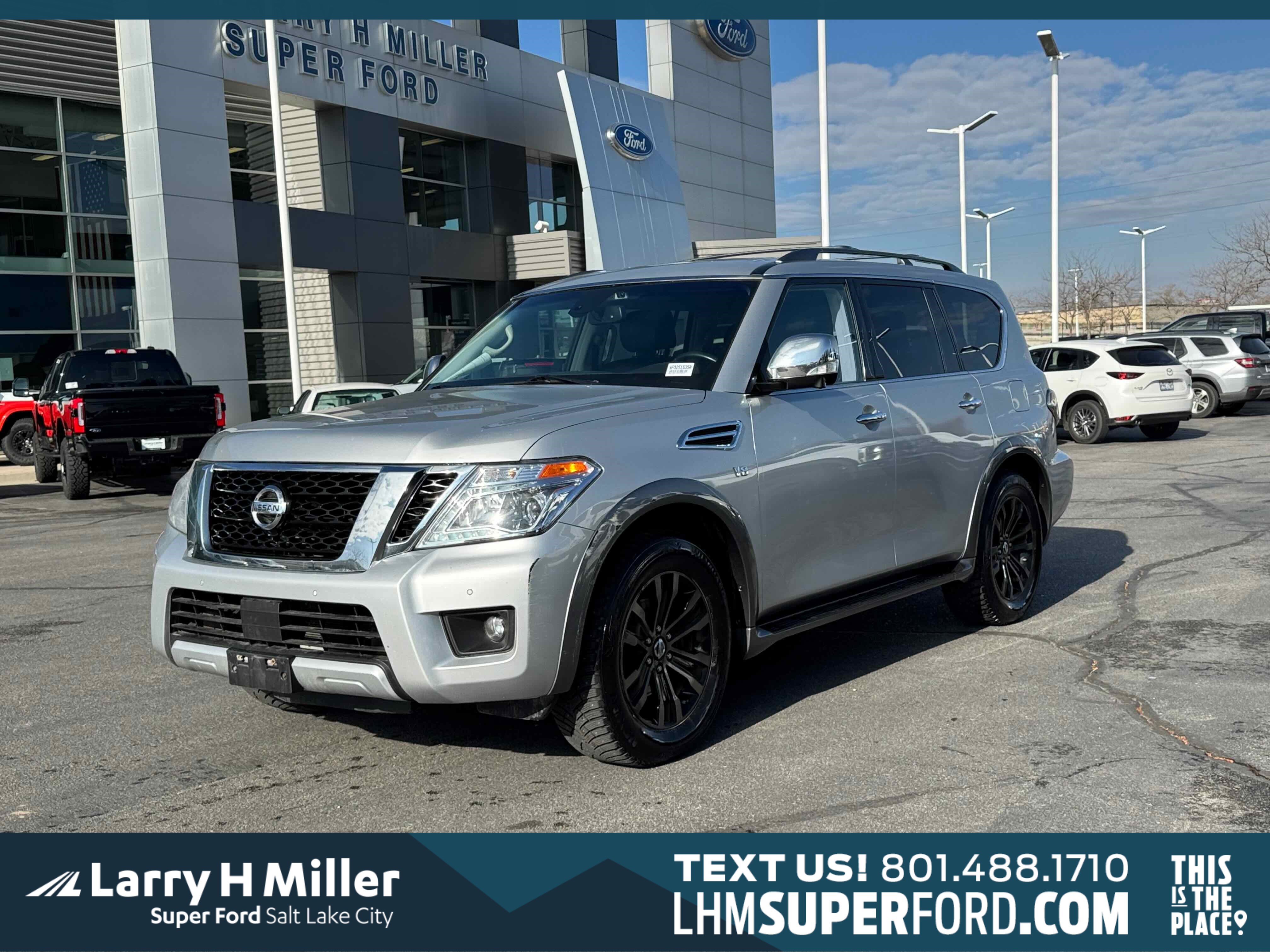 Used 2017 Nissan Armada Platinum image 1