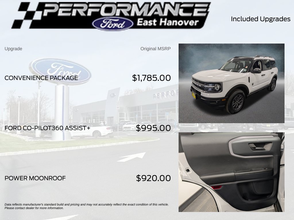 Used 2024 Ford Bronco Sport Big Bend w/ Convenience Package AWD/4WD image 5