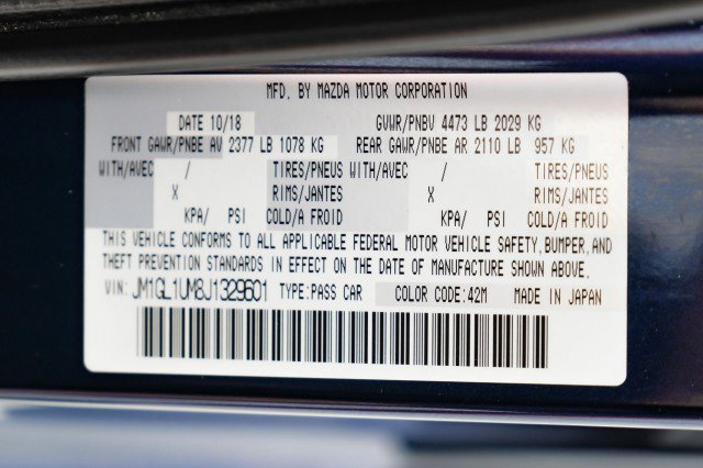 Used 2018 MAZDA MAZDA6 Sport image 56