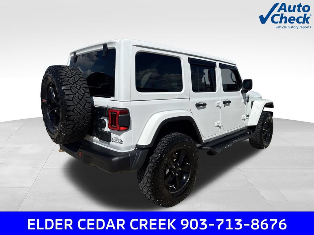 Used 2021 Jeep Wrangler Unlimited Sahara AWD/4WD image 8
