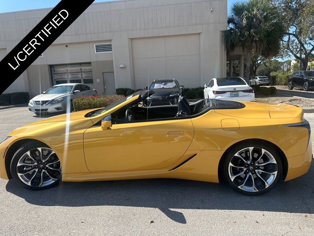Certified 2021 Lexus LC 500 Convertible w/ Touring Package image 12