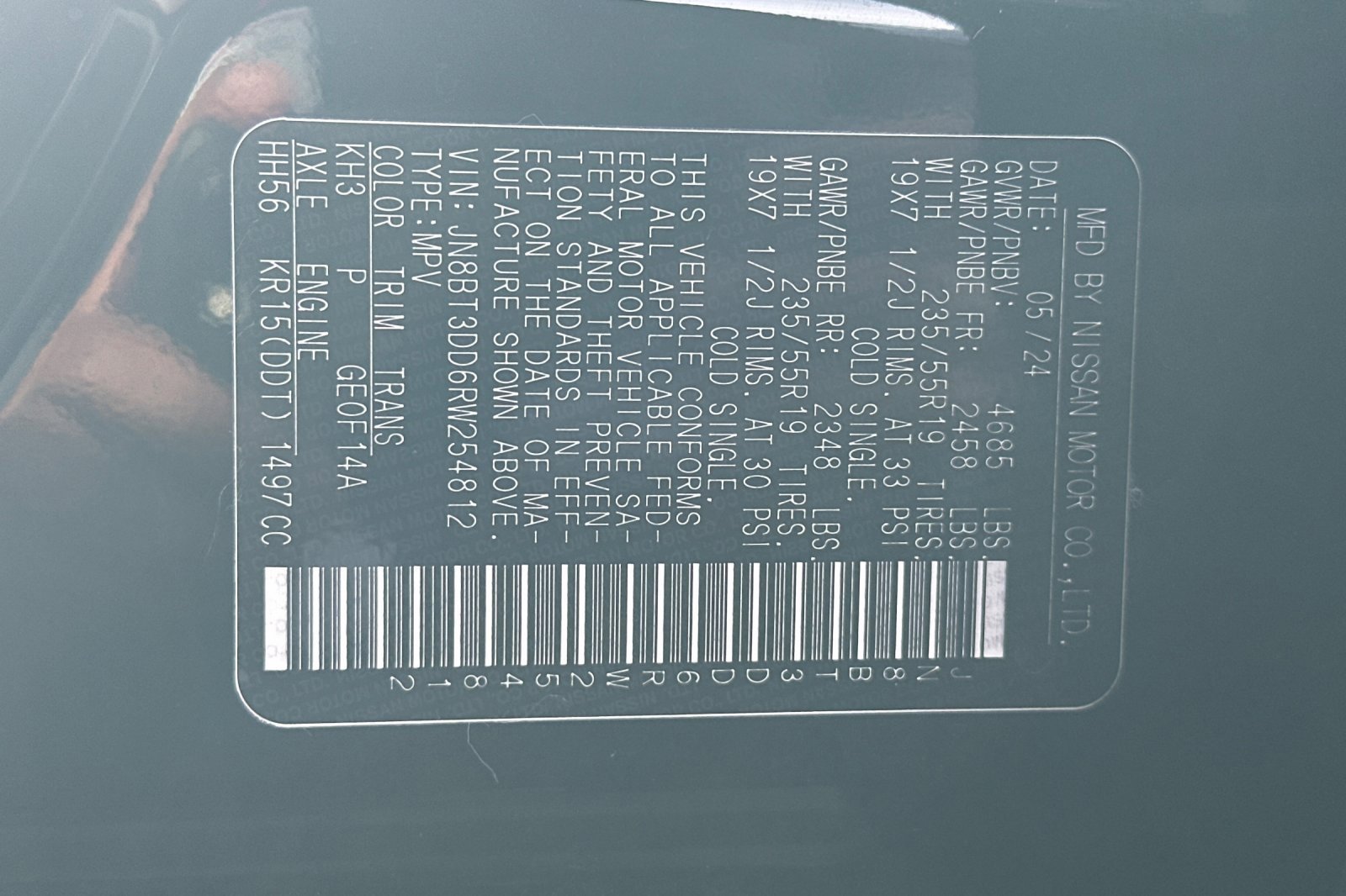 Certified 2024 Nissan Rogue Platinum w/ Platinum Premium Package image 35