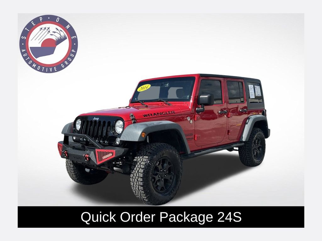 Used 2014 Jeep Wrangler Unlimited Sport w/ Quick Order Package 24S image 1