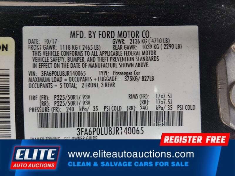 Used 2018 Ford Fusion SE image 17