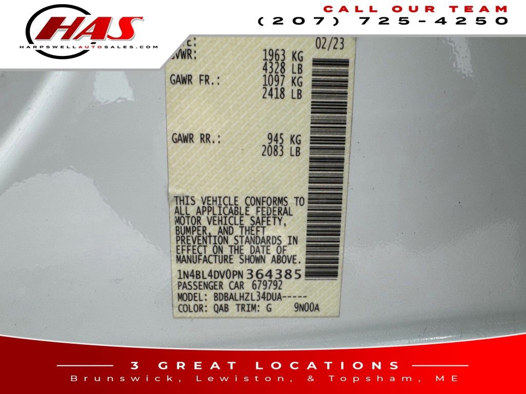 Used 2023 Nissan Altima 2.5 SV image 17