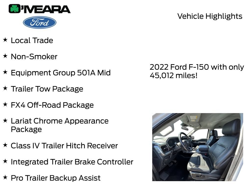 Used 2022 Ford F150 Lariat AWD/4WD image 8