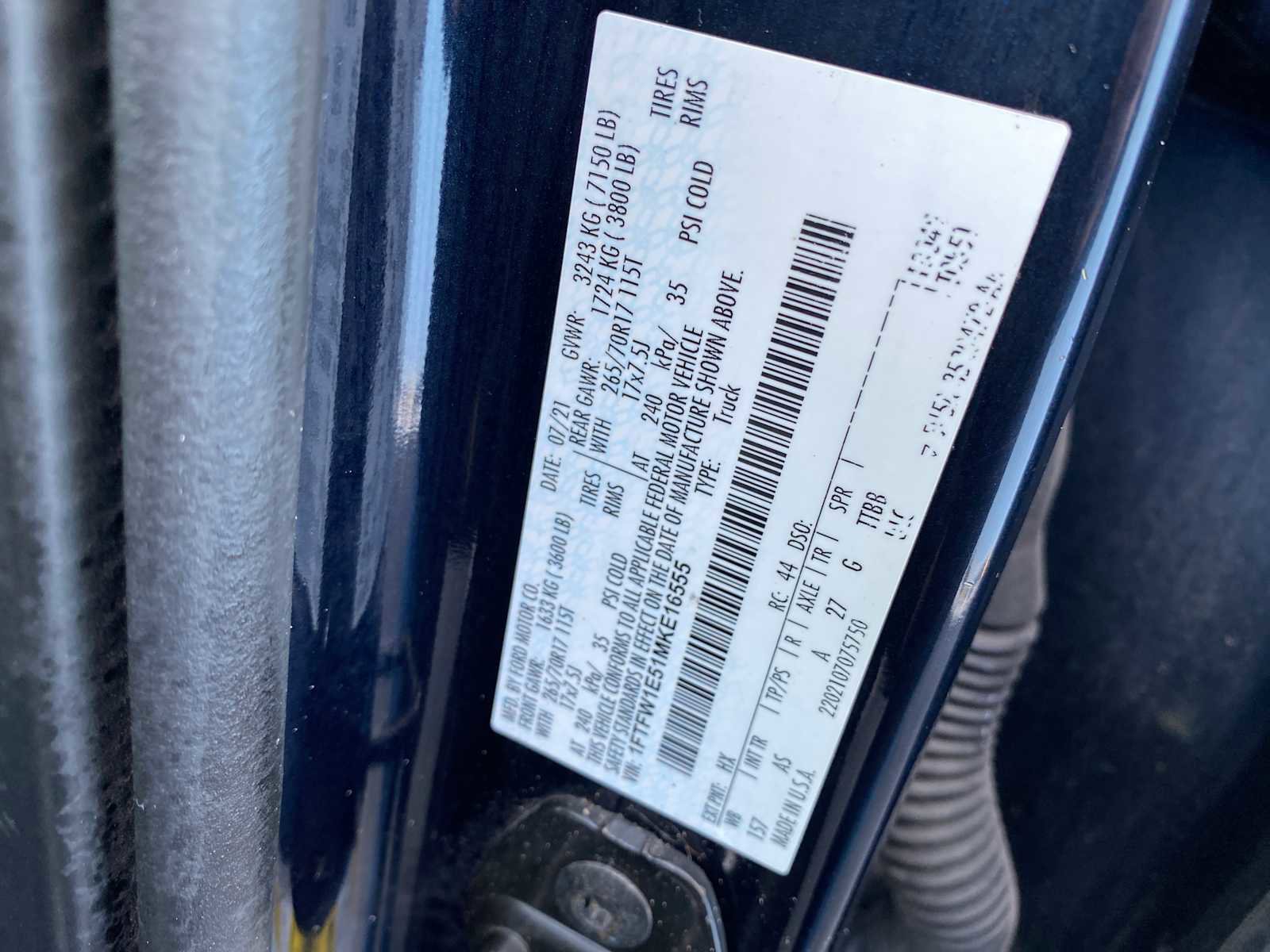 Used 2021 Ford F150 XL w/ Equipment Group 101A High image 30