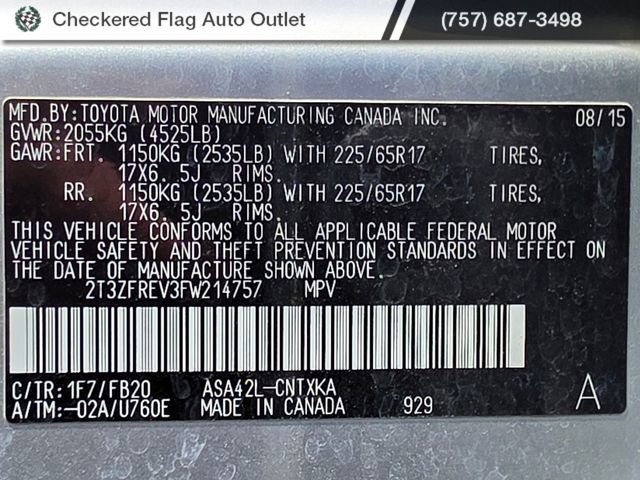 Used 2015 Toyota RAV4 LE FWD image 21