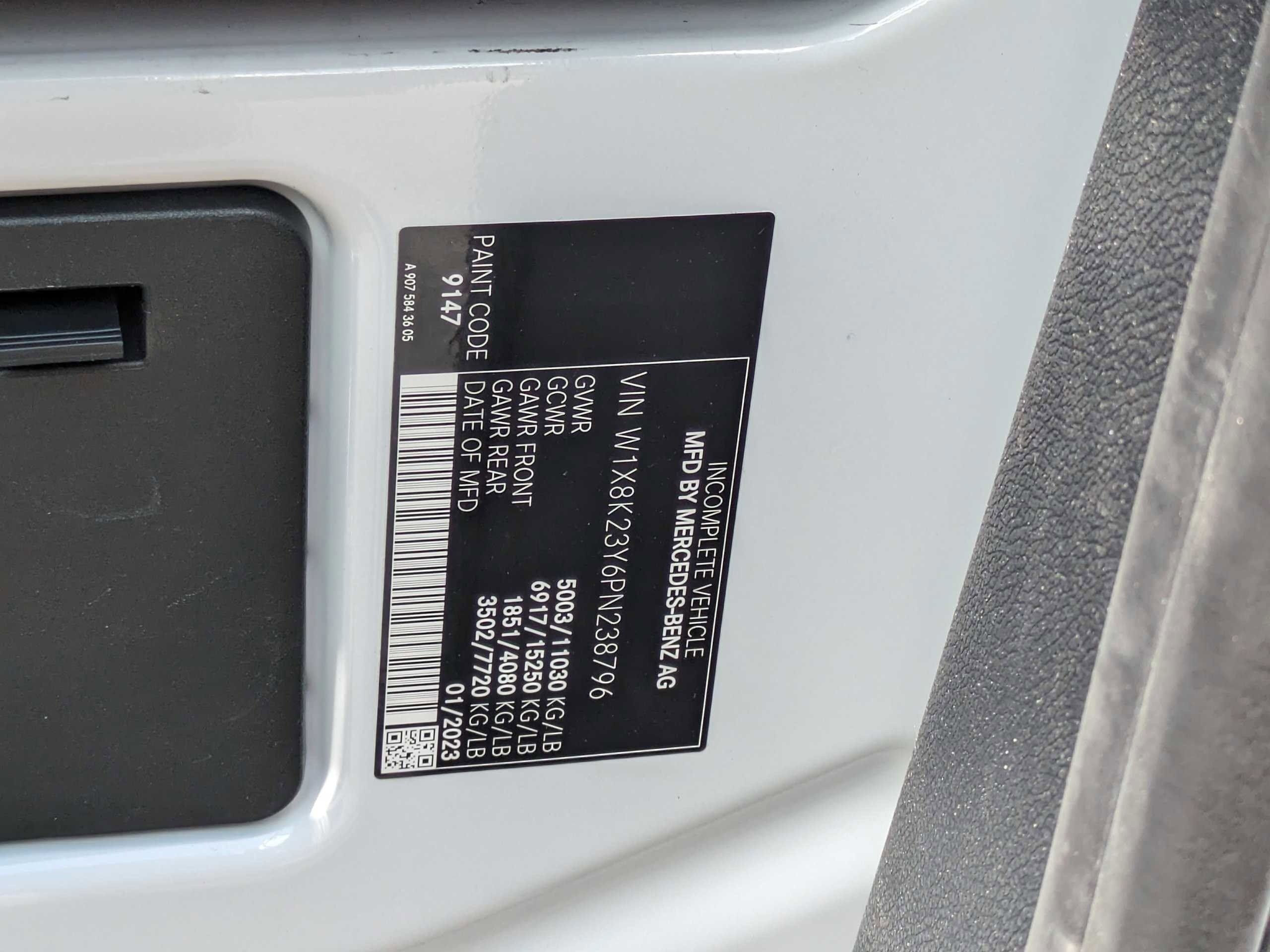 New 2023 Mercedes-Benz Sprinter 3500 image 35