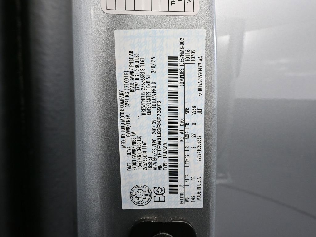 Used 2024 Ford F150 XLT w/ XLT Black Appearance Package image 49