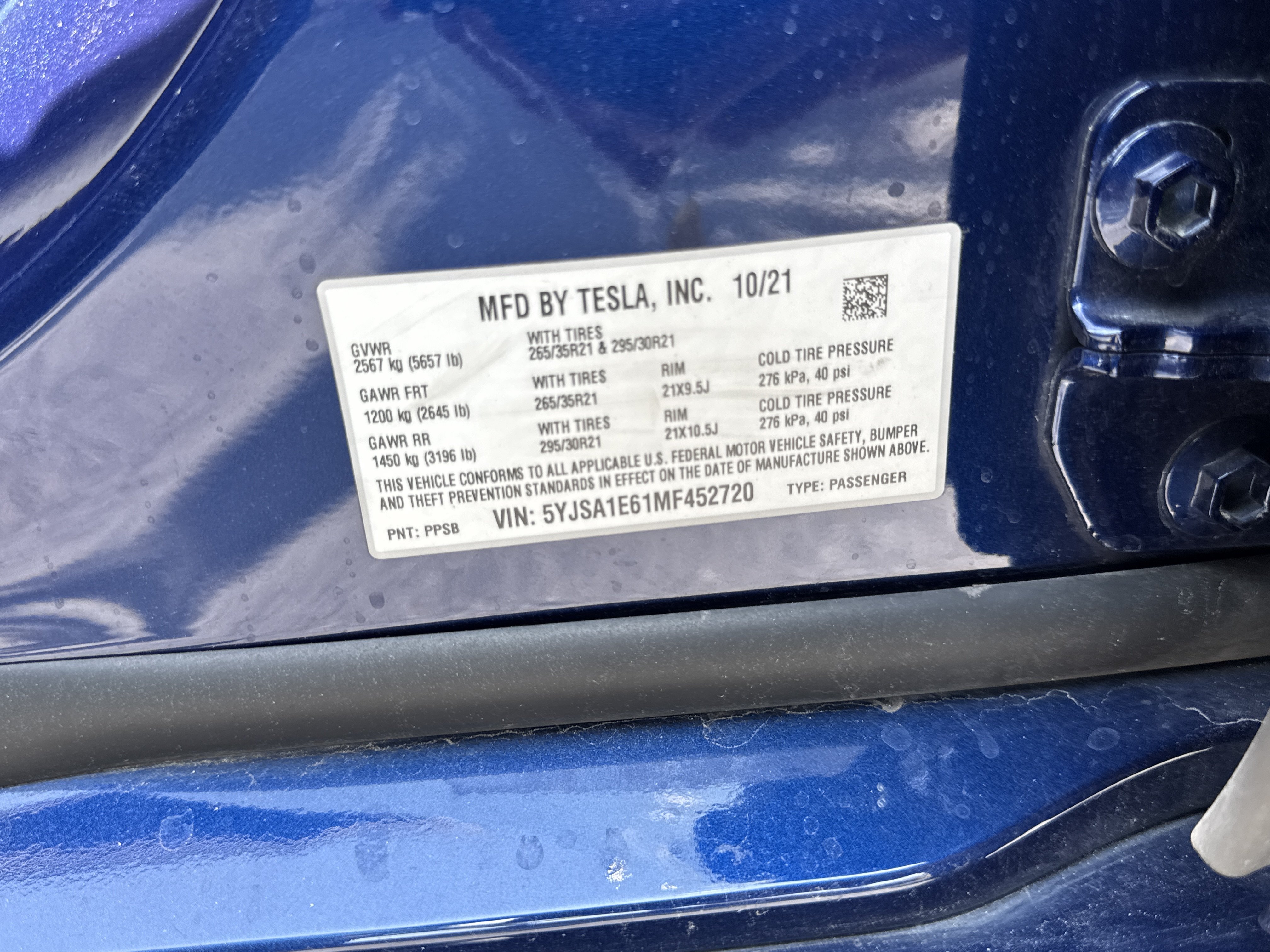 Used 2021 Tesla Model S Plaid AWD/4WD image 32