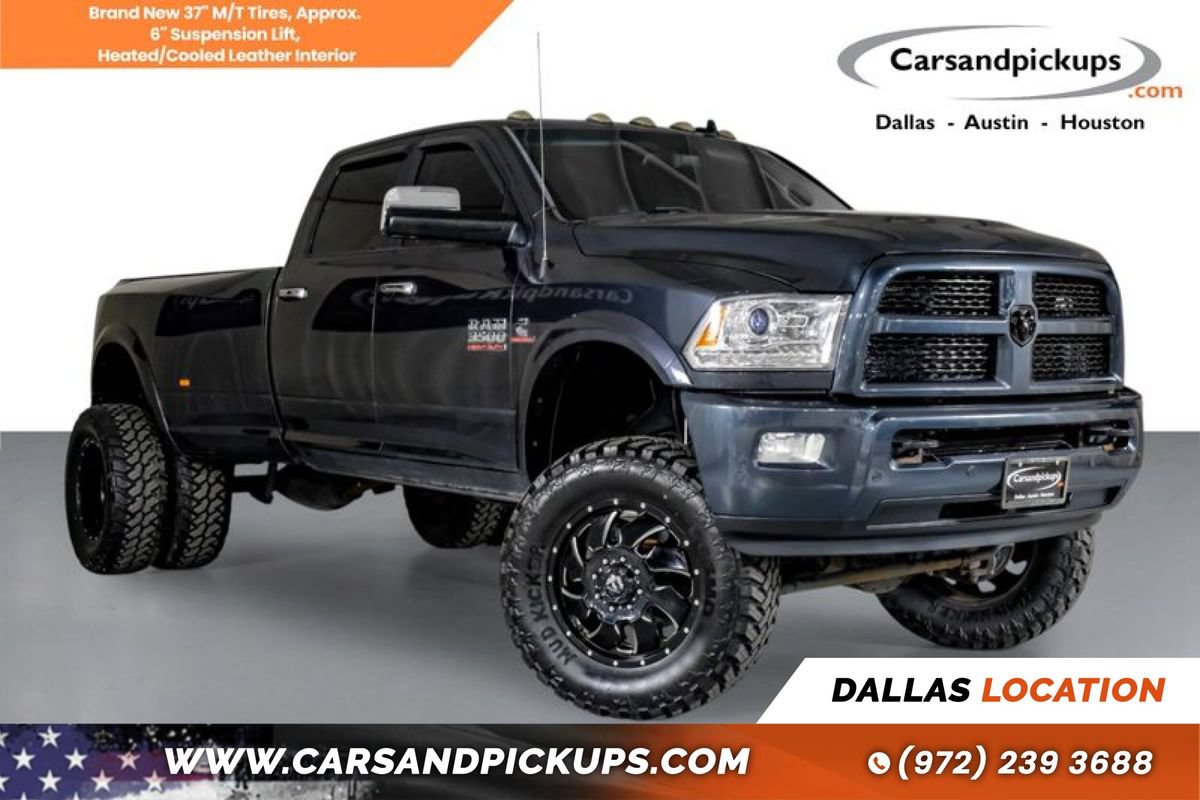 Used 2018 RAM 3500 Laramie w/ Protection Group AWD/4WD image 1