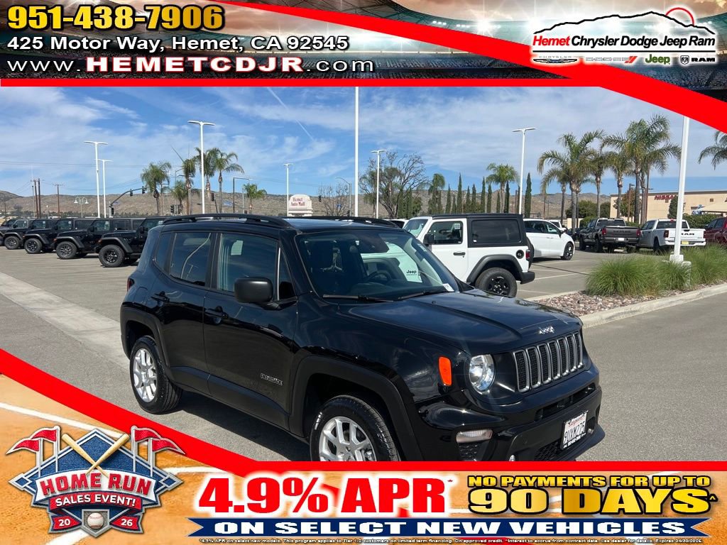 Used 2023 Jeep Renegade Latitude w/ Sun & Fun Group image 1