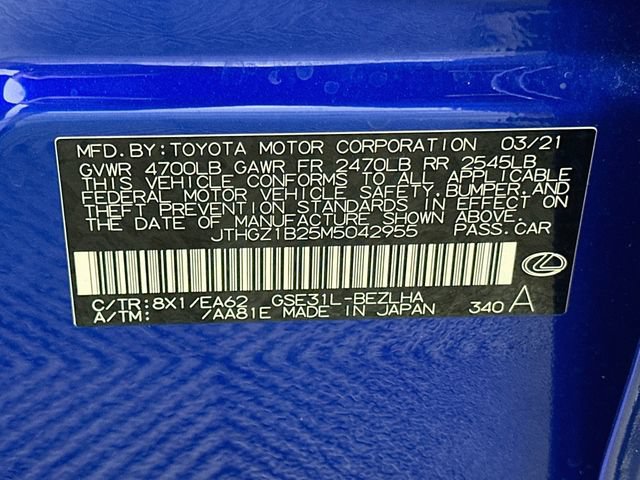Used 2021 Lexus IS 350 F Sport w/ Navigation Package RWD image 25