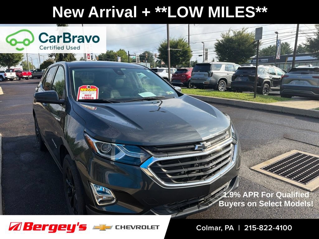 Certified 2020 Chevrolet Equinox LT AWD/4WD image 1
