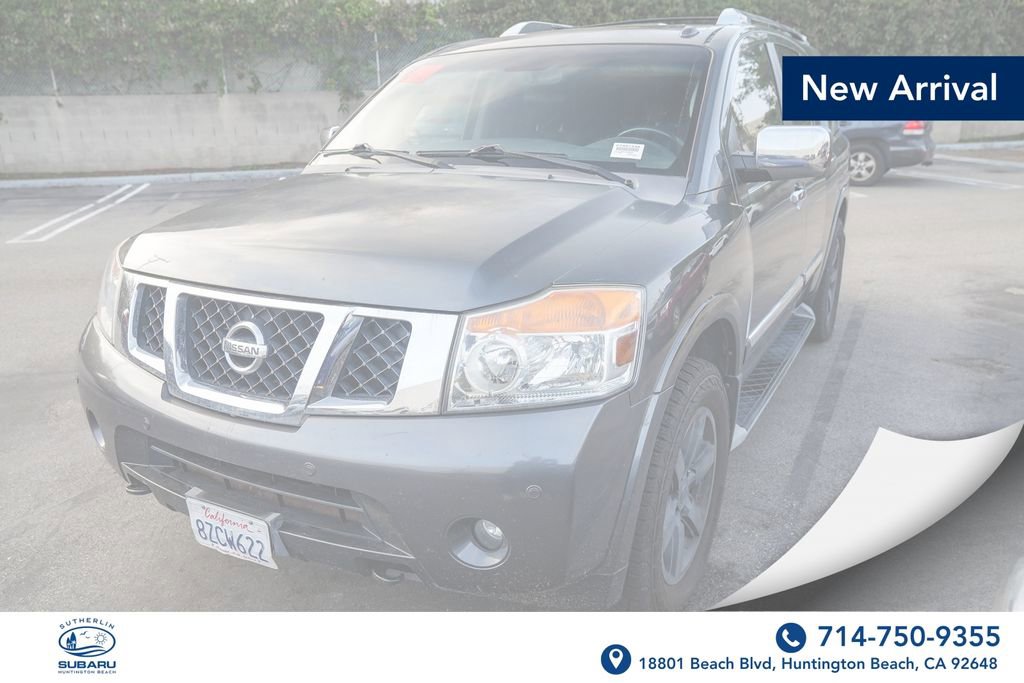Used 2010 Nissan Armada Platinum w/ Captain Seat Pkg image 1