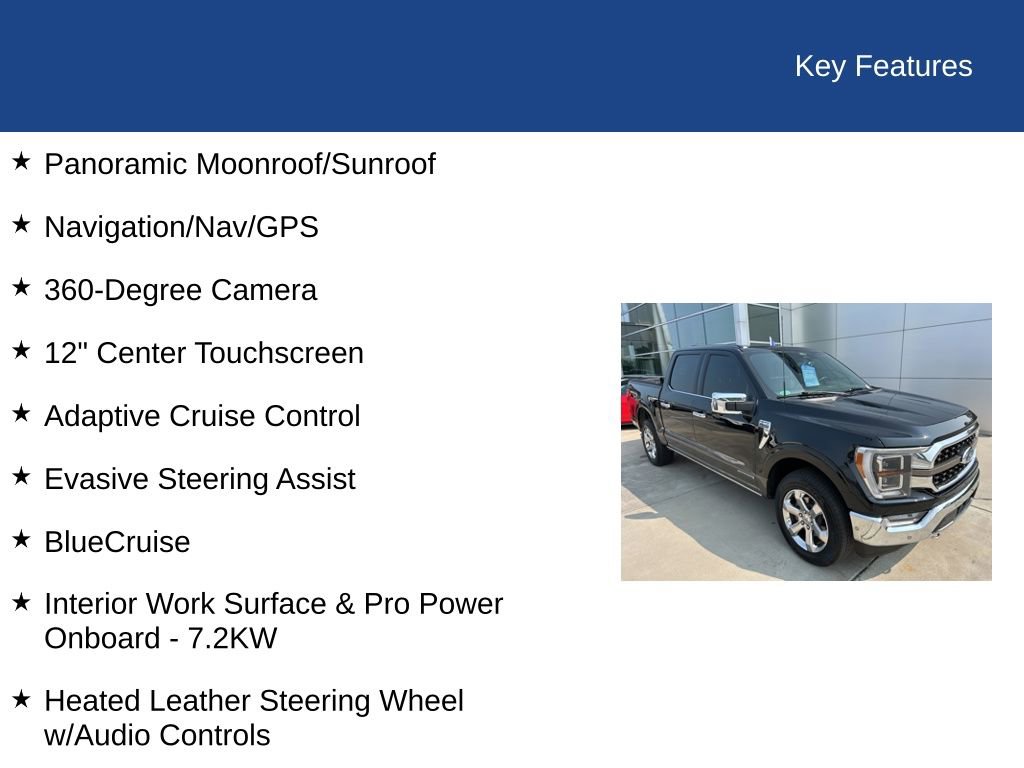 Used 2022 Ford F150 King Ranch w/ Equipment Group 601A High image 37