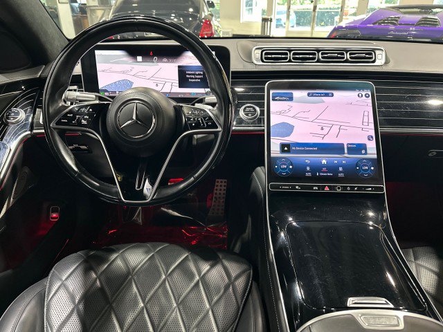Used 2021 Mercedes-Benz S 580 4MATIC Sedan w/ AMG Line image 37