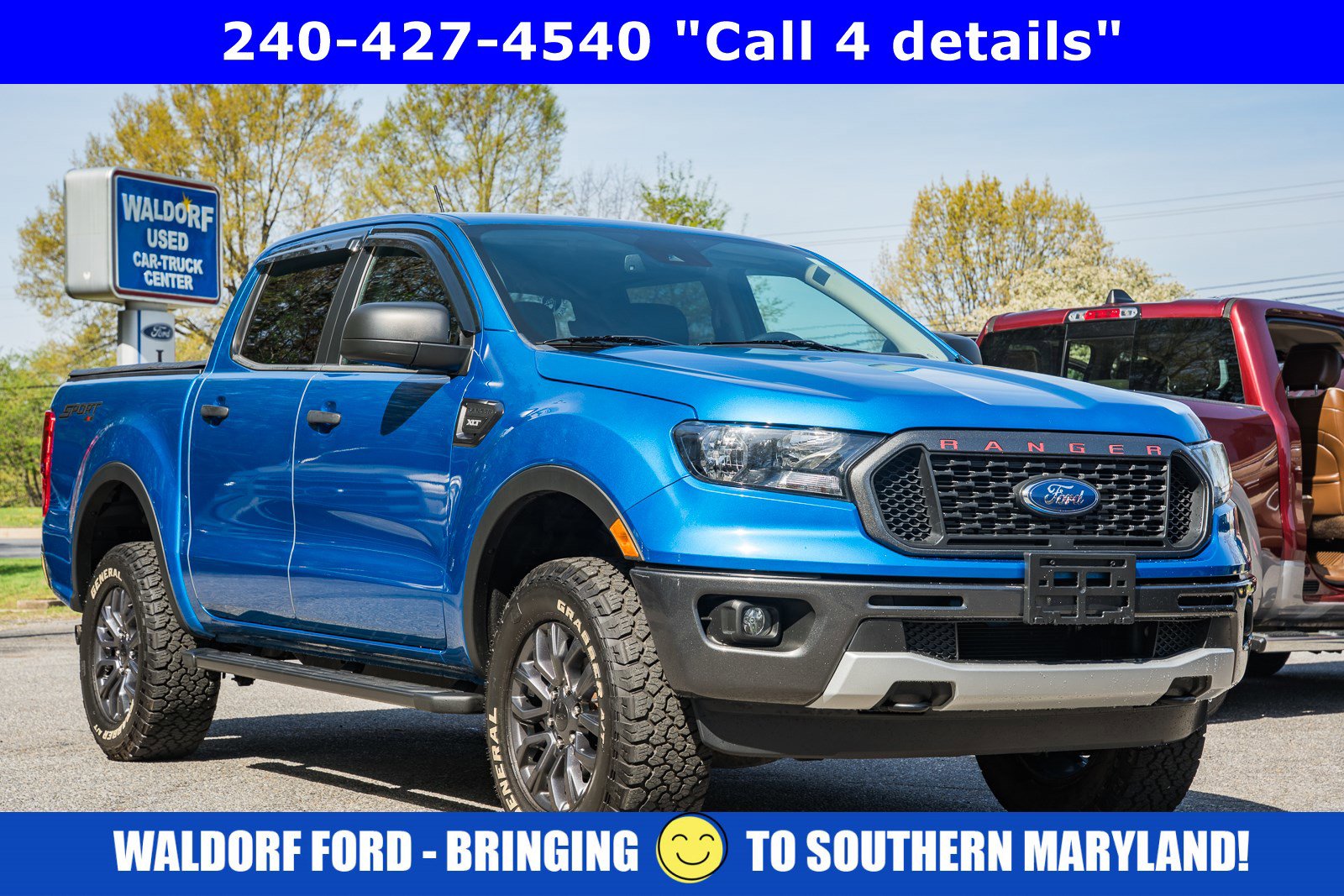 Used 2021 Ford Ranger XLT w/ Equipment Group 302A High