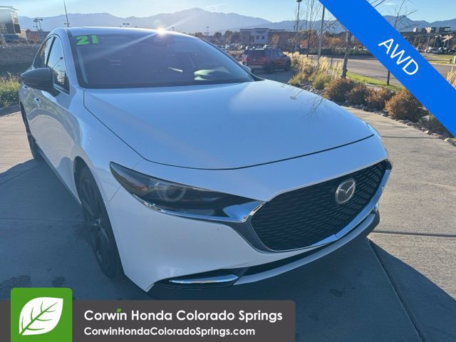 Used 2021 MAZDA MAZDA3 AWD 2.5 Turbo Sedan 360° Tour