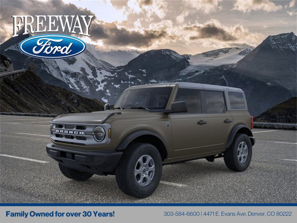 New 2025 Ford Bronco Big Bend w/ Matte Film Protection Package