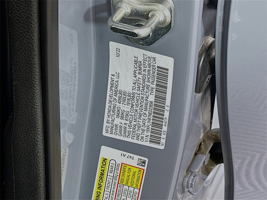 Used 2022 Honda Civic Sport Touring image 31